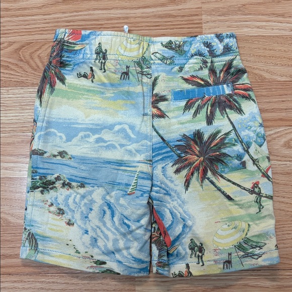 BNWT Polo Ralph Lauren Boys Tropical-Print Spa Terry Shorts size 5 - Picture 5 of 8